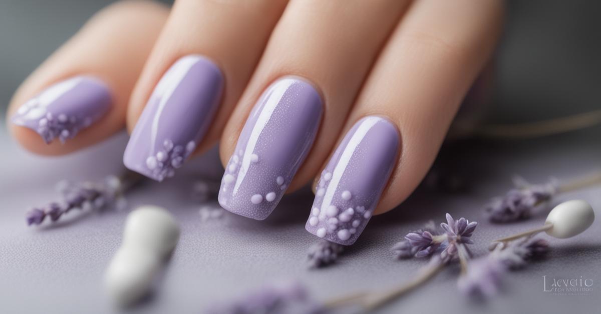 Paznokcie fioletowe jasne - inspiracje i pomysły na modny manicure 2024